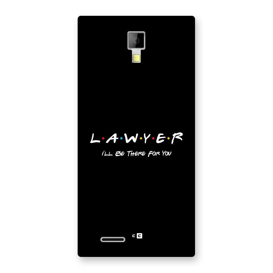 Lawyer For You Back Case for Canvas Xpress A99