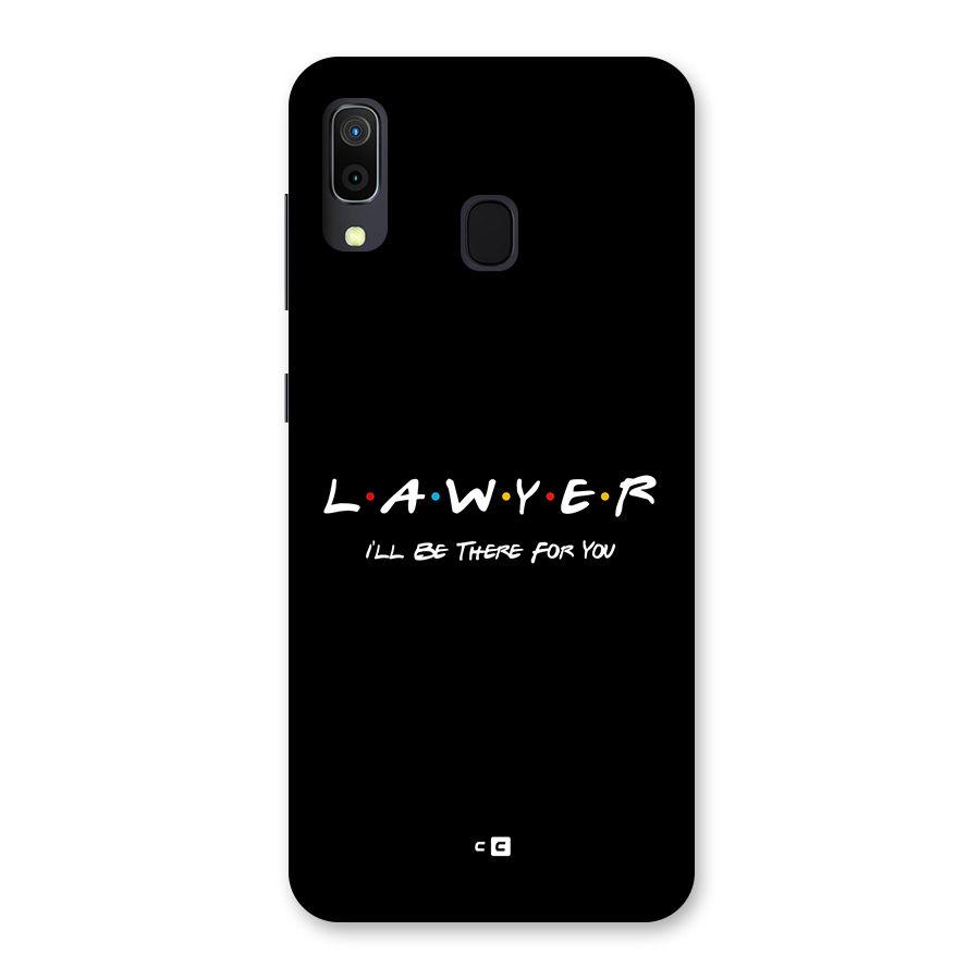 Lawyer For You Back Case for Galaxy A20