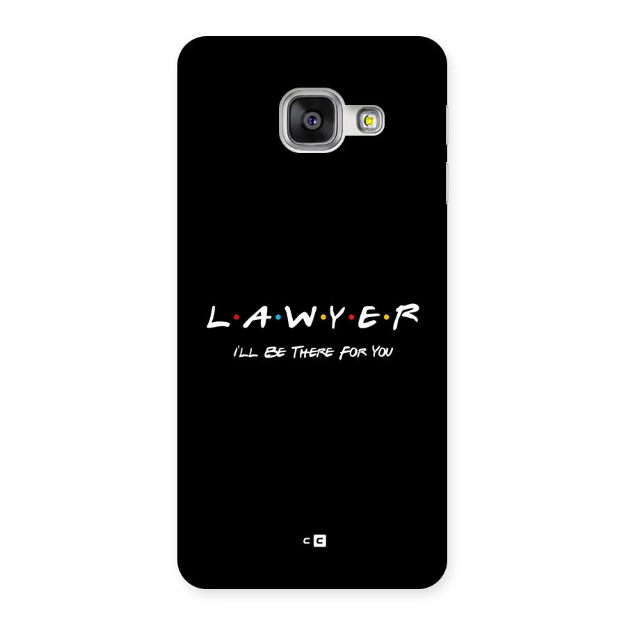 Lawyer For You Back Case for Galaxy A3 (2016)