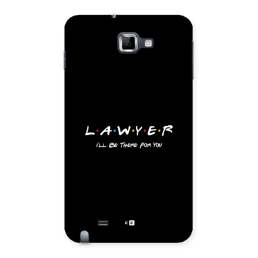 Lawyer For You Back Case for Galaxy Note