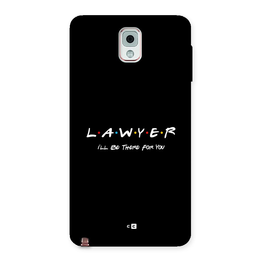 Lawyer For You Back Case for Galaxy Note 3