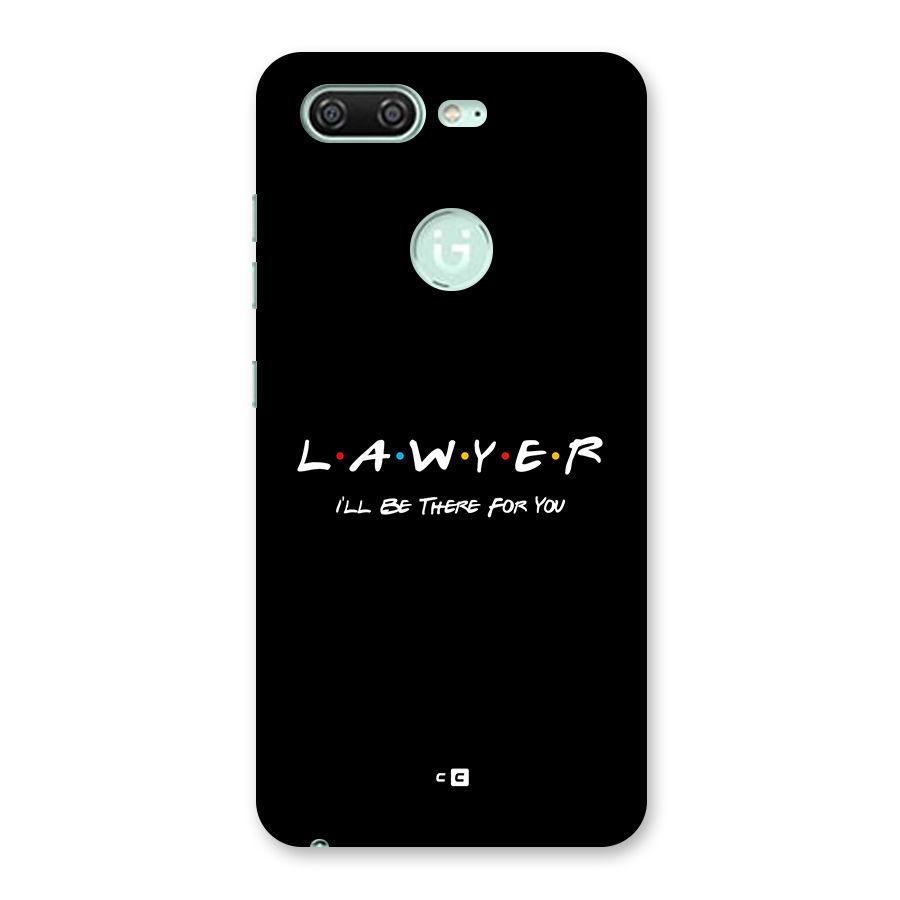 Lawyer For You Back Case for Gionee S10