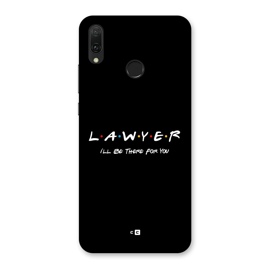 Lawyer For You Back Case for Huawei Y9 (2019)