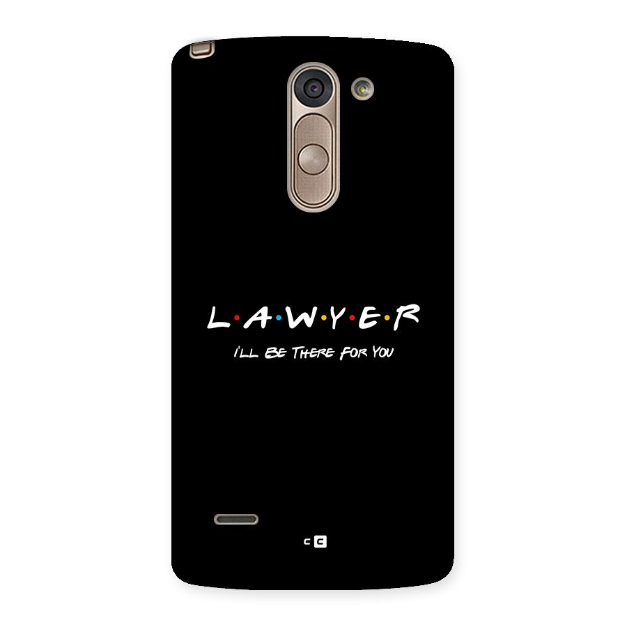 Lawyer For You Back Case for LG G3 Stylus
