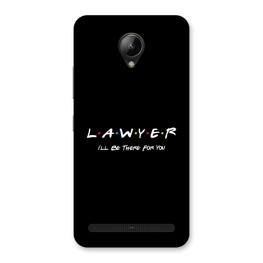 Lawyer For You Back Case for Lenovo C2