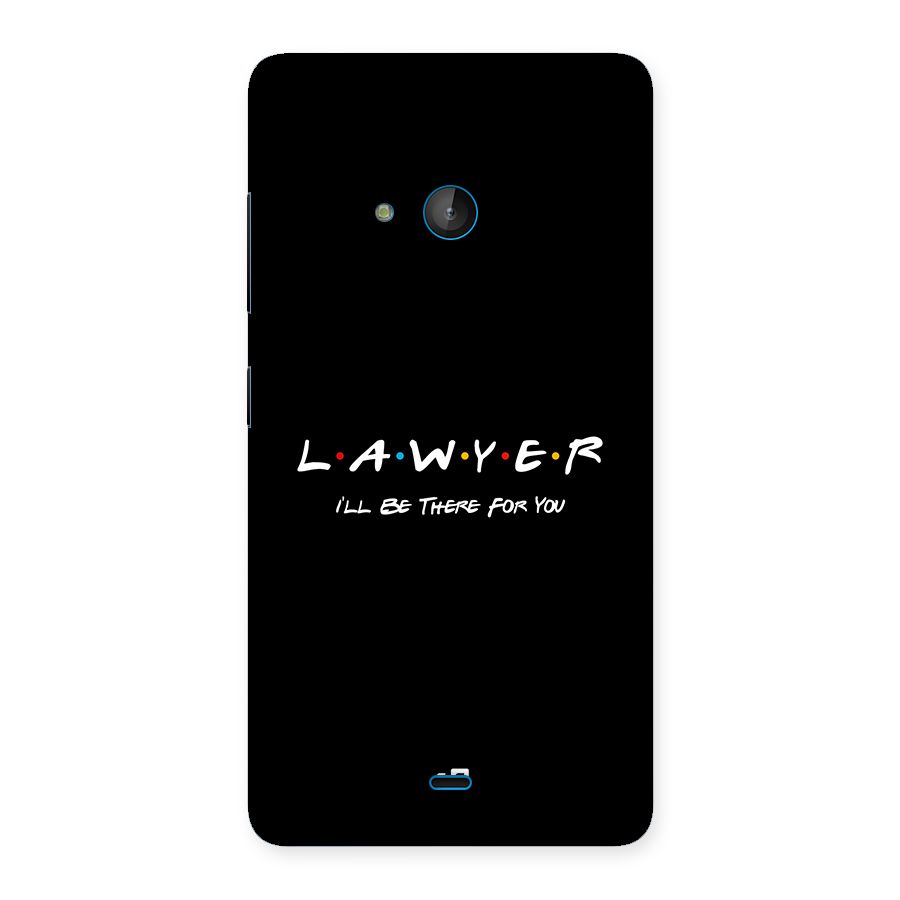 Lawyer For You Back Case for Lumia 540