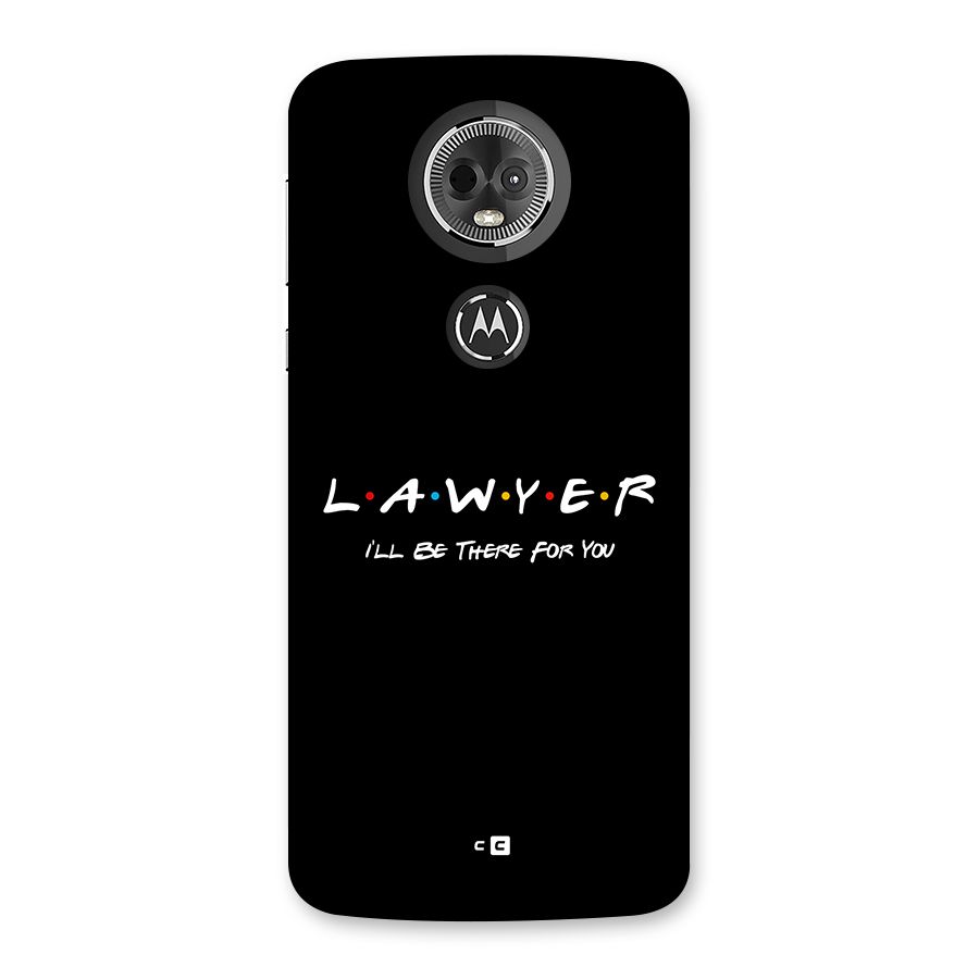 Lawyer For You Back Case for Moto E5 Plus