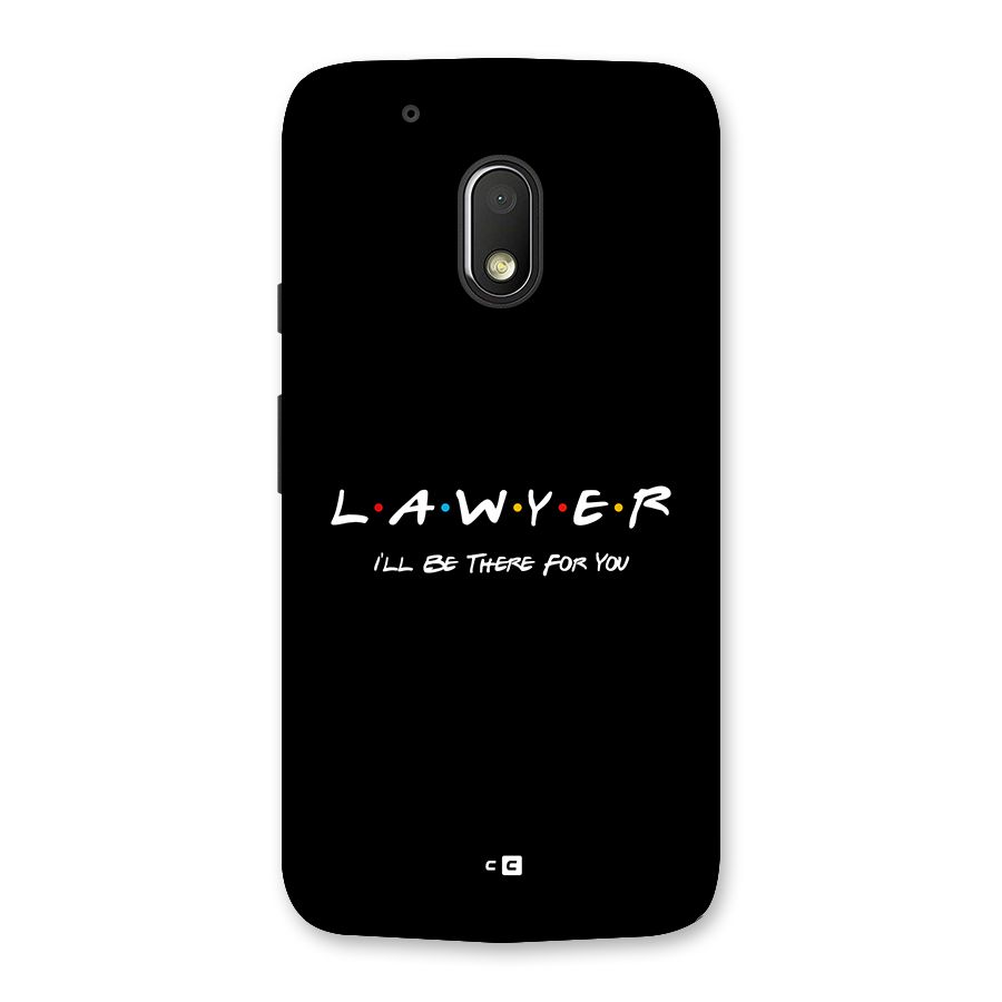 Lawyer For You Back Case for Moto G4 Play