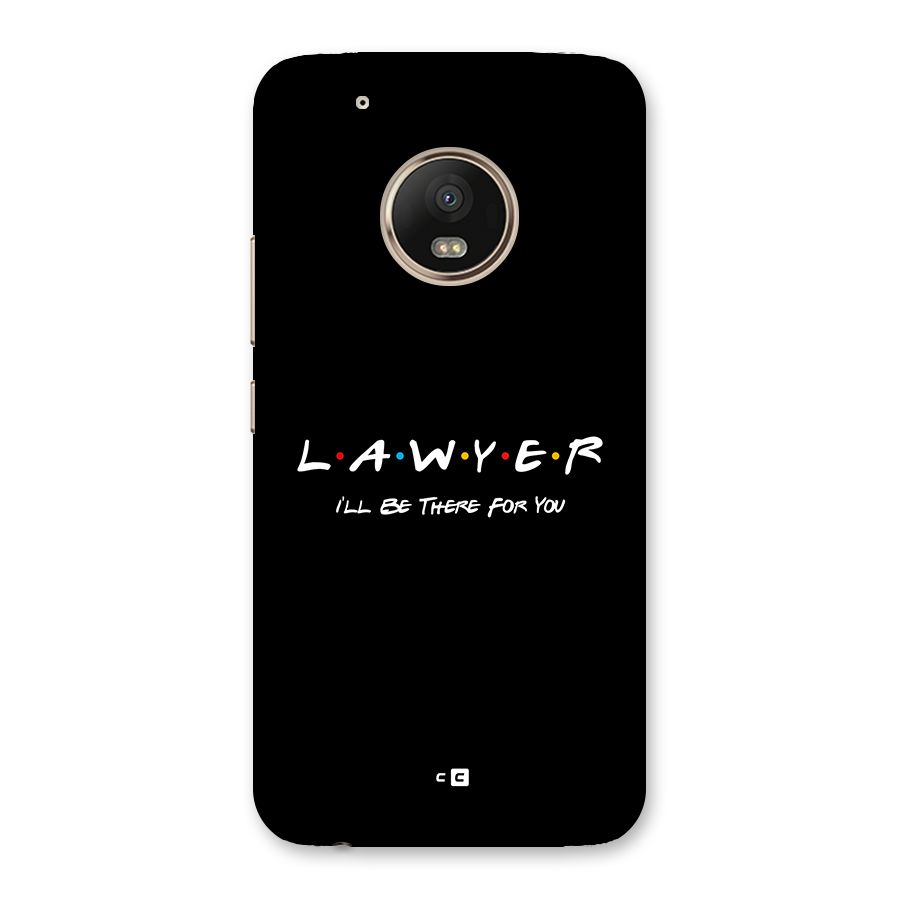 Lawyer For You Back Case for Moto G5 Plus