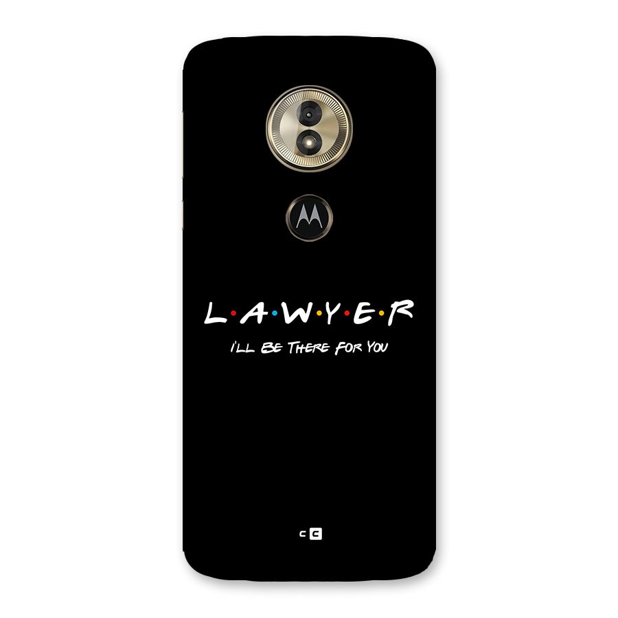 Lawyer For You Back Case for Moto G6 Play