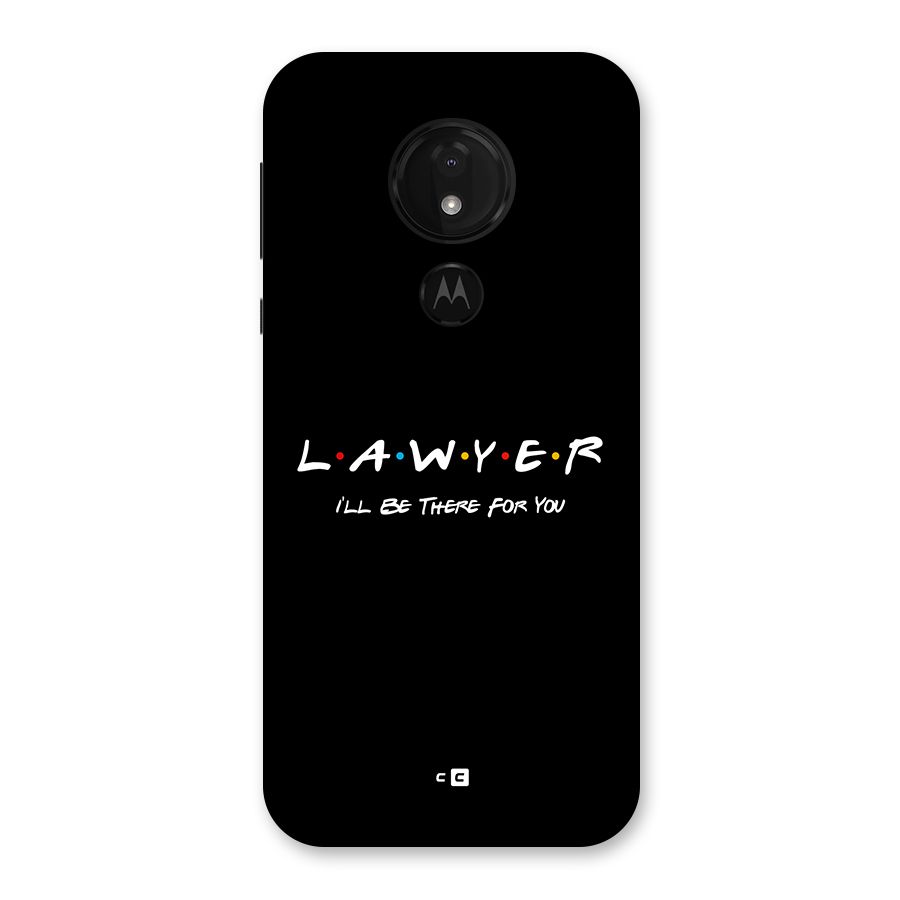Lawyer For You Back Case for Moto G7 Power