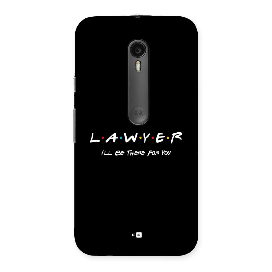 Lawyer For You Back Case for Moto G Turbo