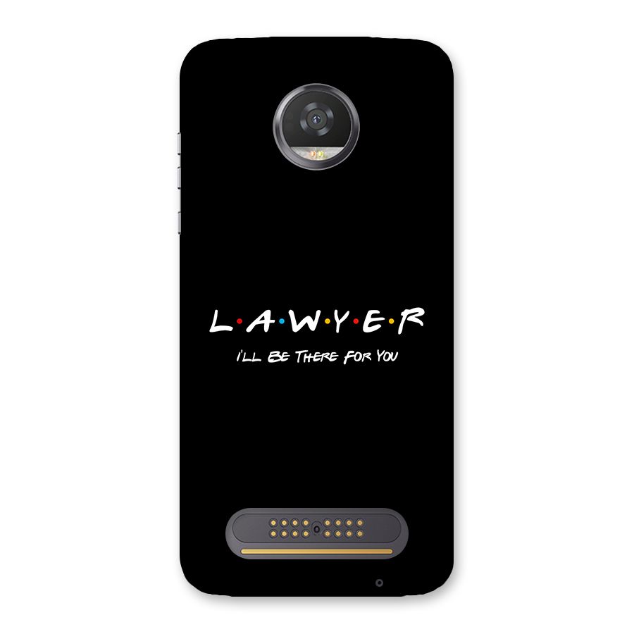 Lawyer For You Back Case for Moto Z2 Play