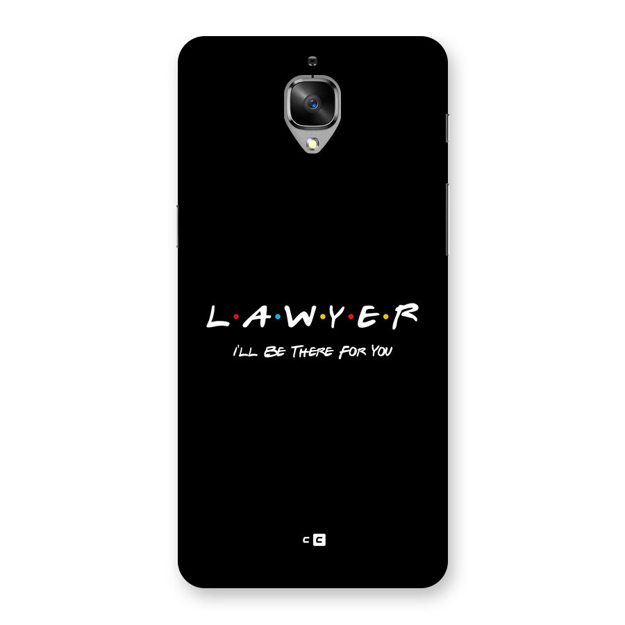 Lawyer For You Back Case for OnePlus 3