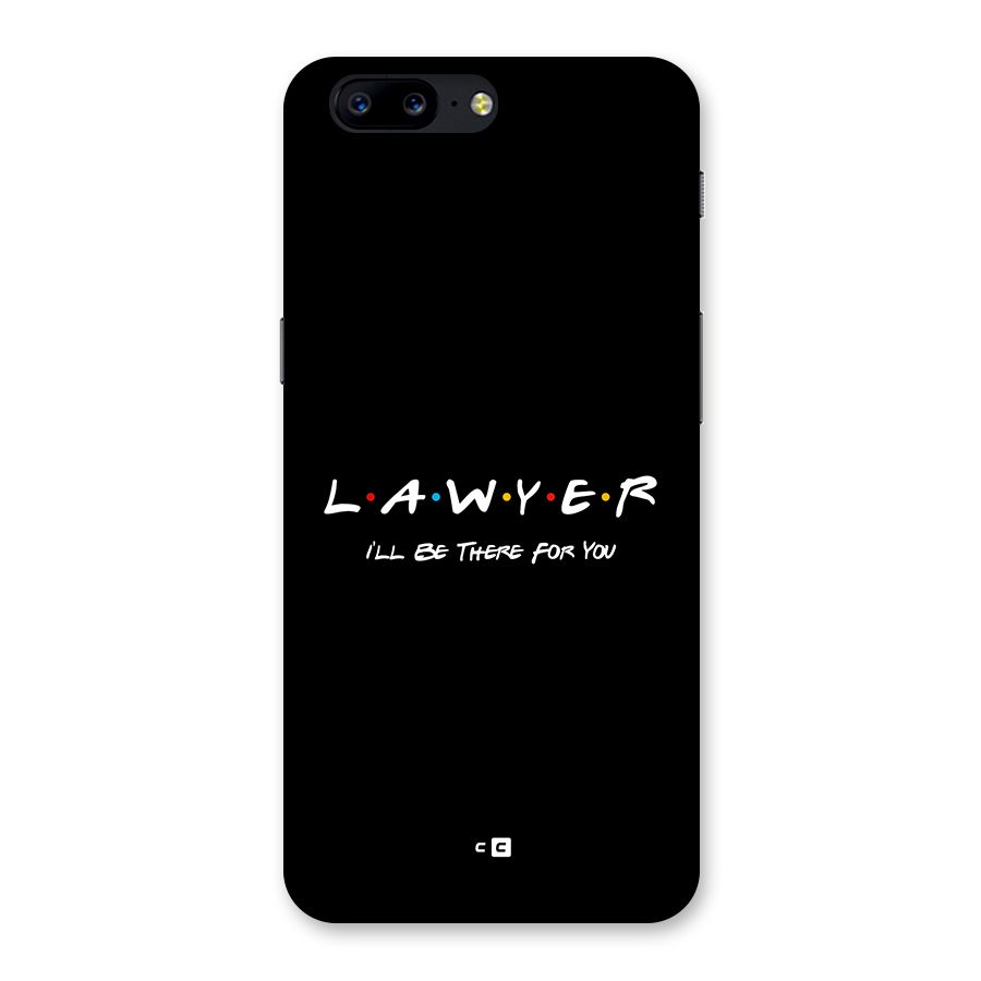 Lawyer For You Back Case for OnePlus 5