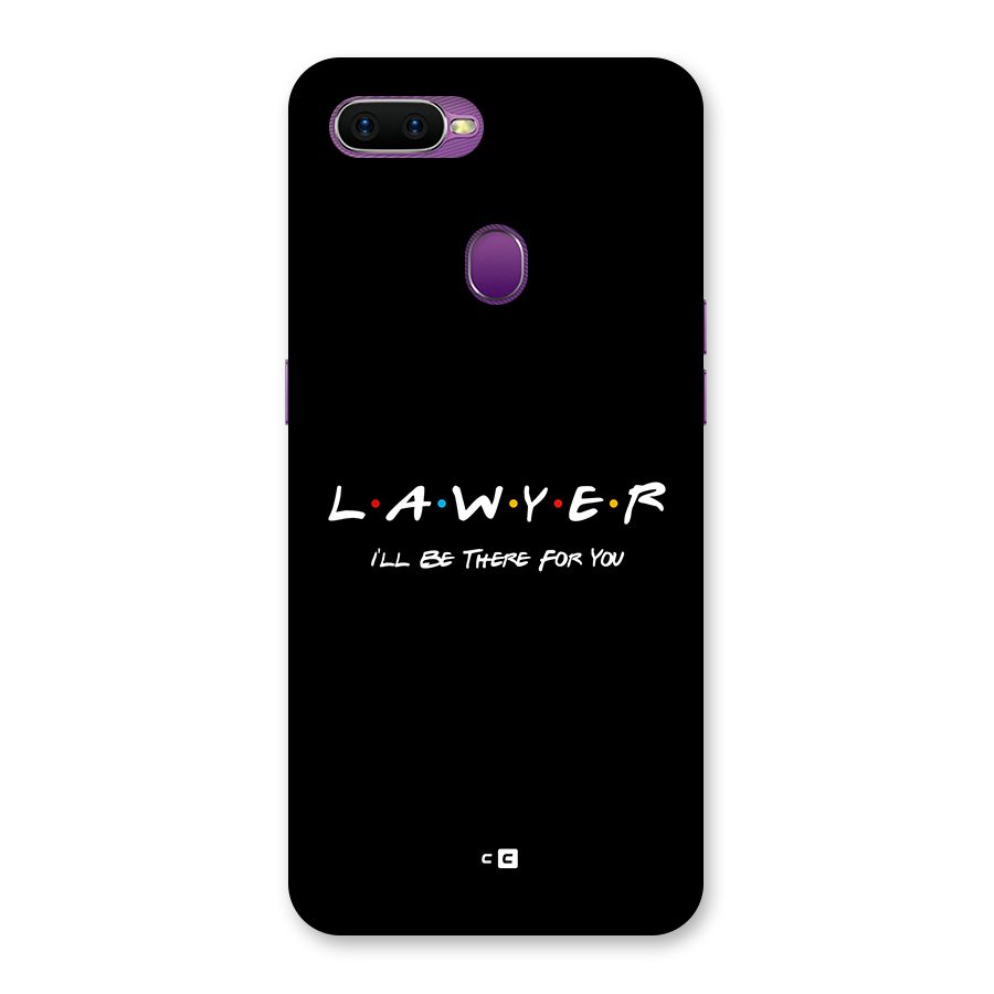 Lawyer For You Back Case for Oppo F9