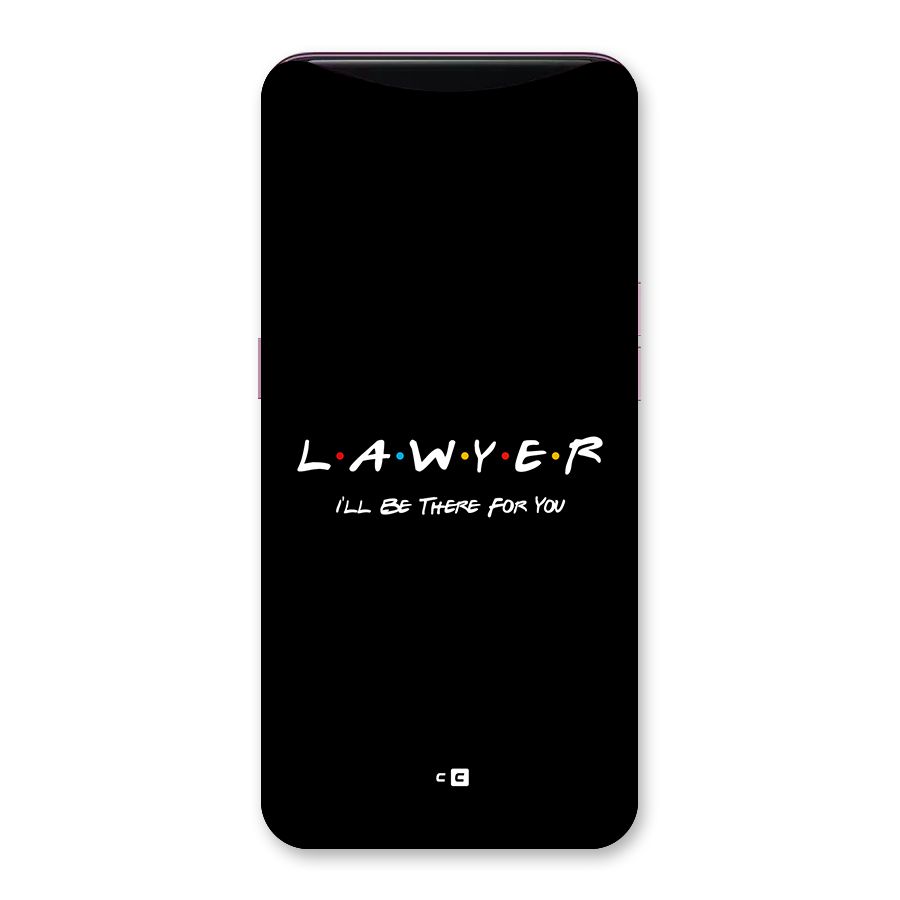 Lawyer For You Back Case for Oppo Find X