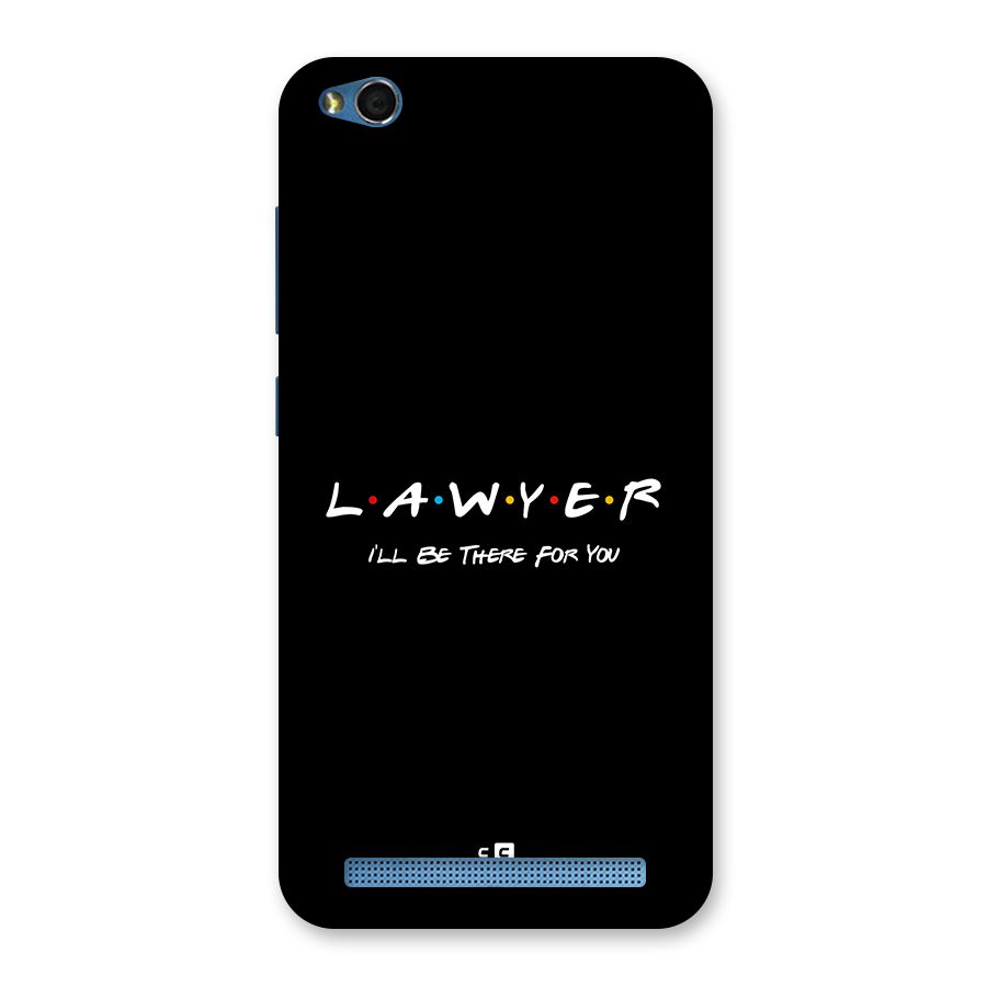 Lawyer For You Back Case for Redmi 5A