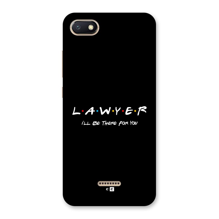 Lawyer For You Back Case for Redmi 6A