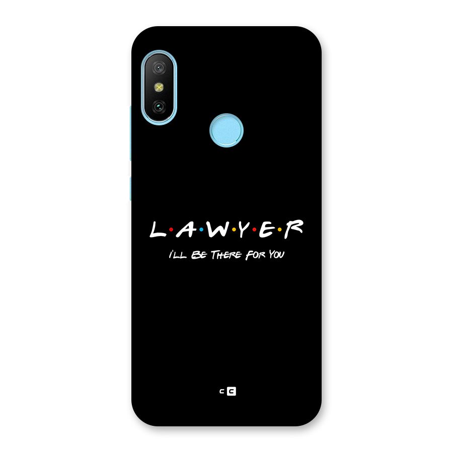 Lawyer For You Back Case for Redmi 6 Pro