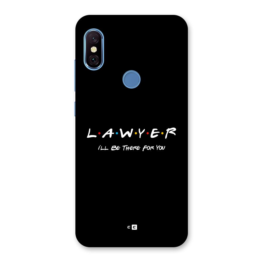 Lawyer For You Back Case for Redmi Note 6 Pro