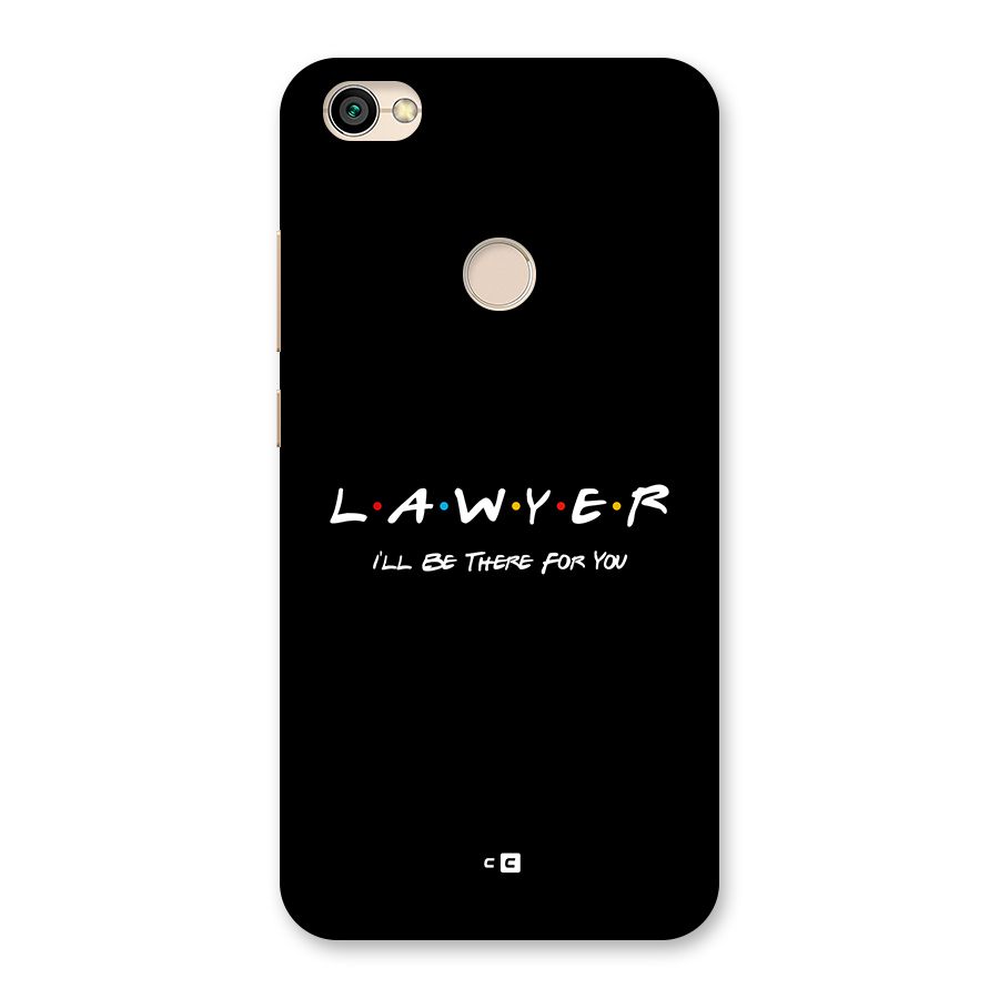 Lawyer For You Back Case for Redmi Y1 2017