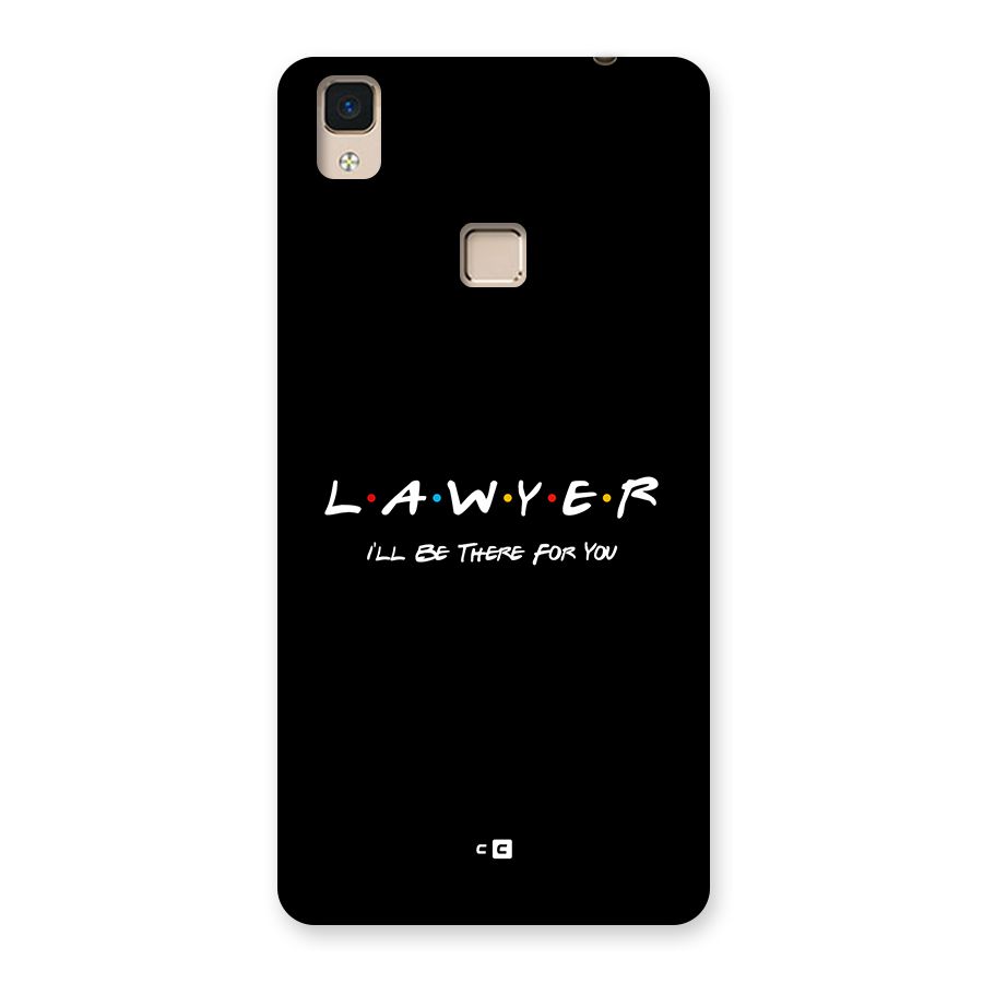 Lawyer For You Back Case for V3 Max