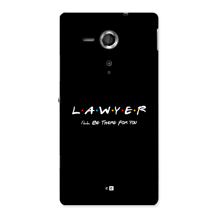 Lawyer For You Back Case for Xperia Sp