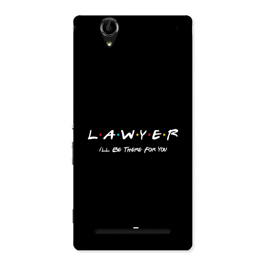 Lawyer For You Back Case for Xperia T2