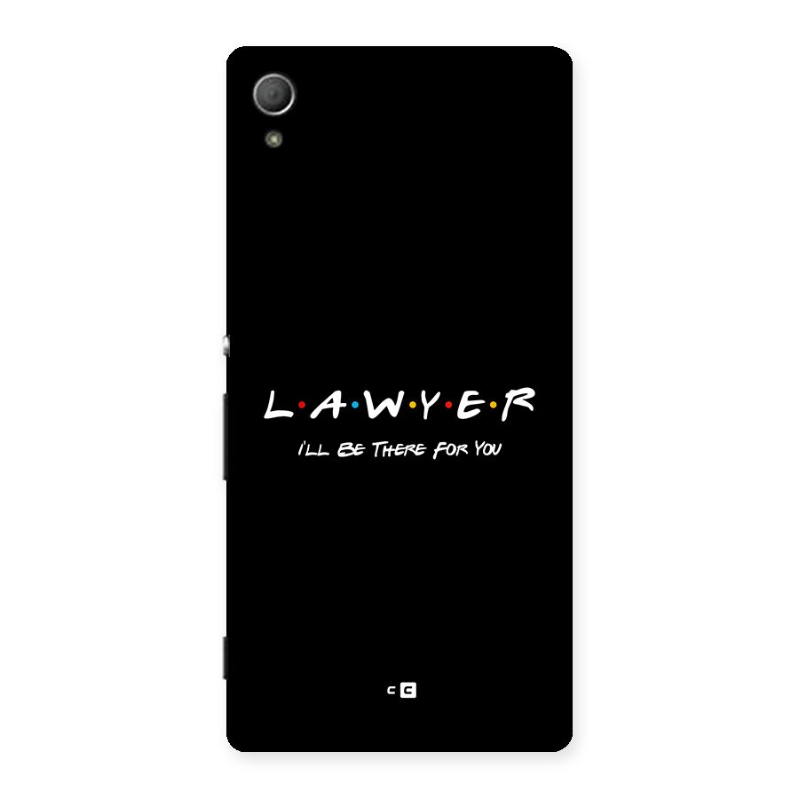 Lawyer For You Back Case for Xperia Z3 Plus