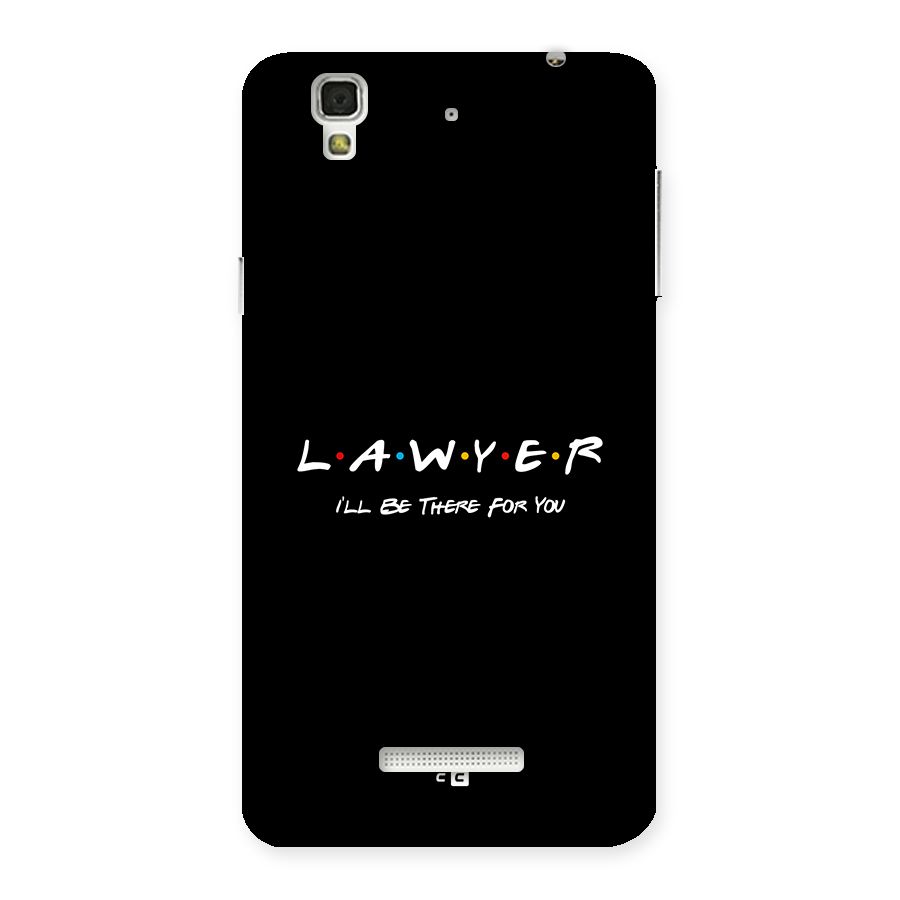 Lawyer For You Back Case for YU Yureka Plus