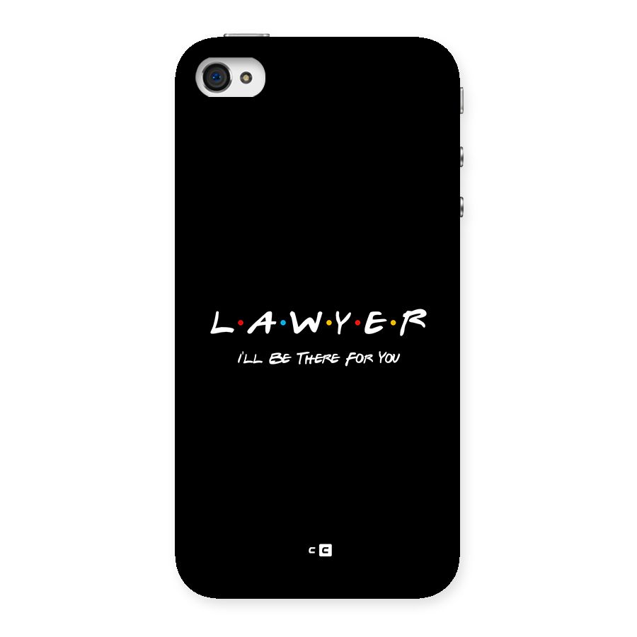 Lawyer For You Back Case for iPhone 4 4s