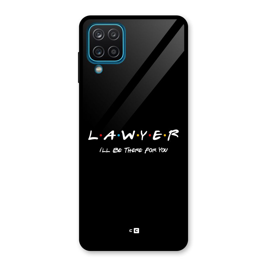 Lawyer For You Glass Back Case for Galaxy A12