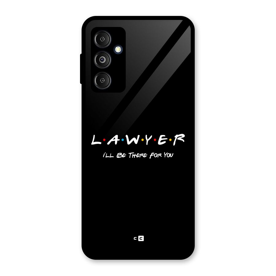 Lawyer For You Glass Back Case for Galaxy M14 5G