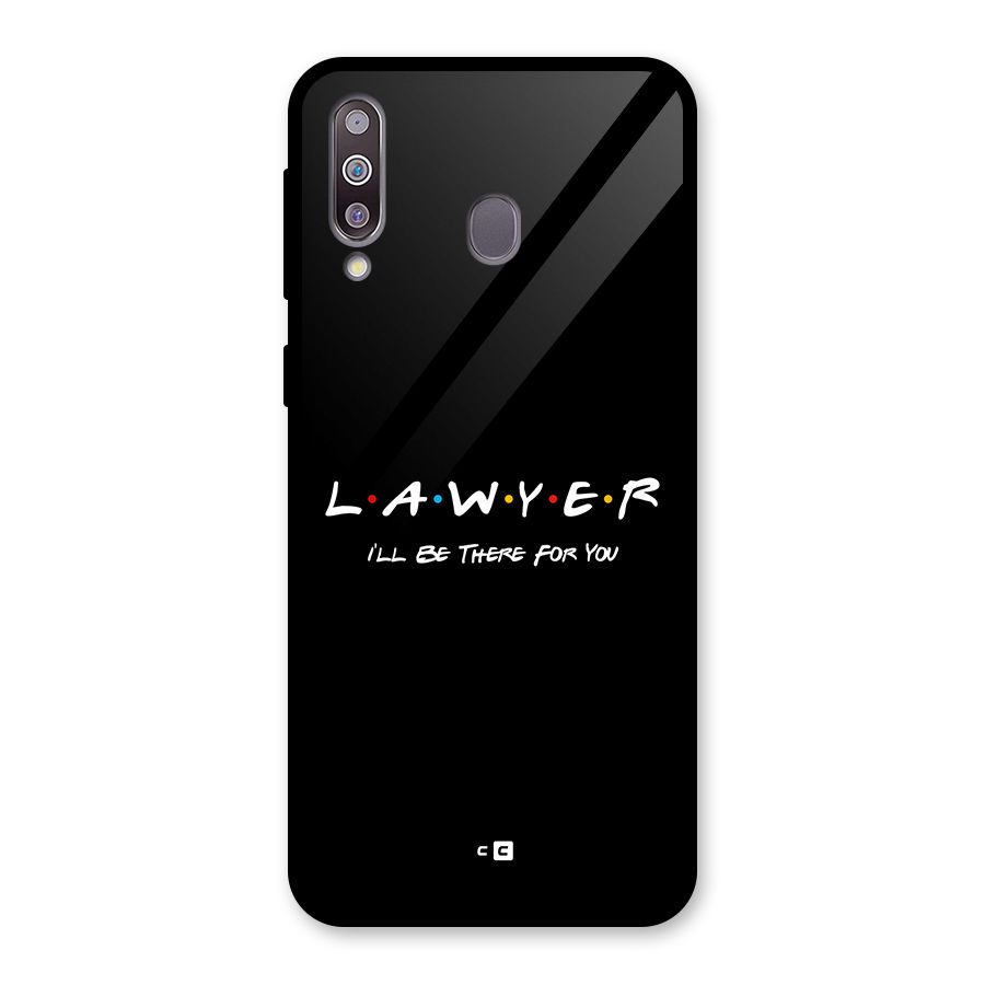 Lawyer For You Glass Back Case for Galaxy M30