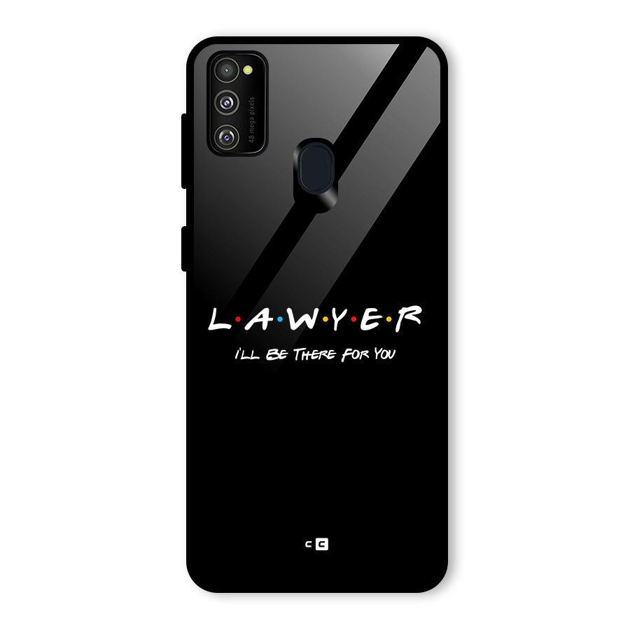 Lawyer For You Glass Back Case for Galaxy M30s