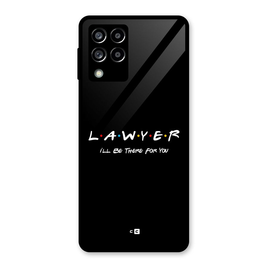 Lawyer For You Glass Back Case for Galaxy M53 5G