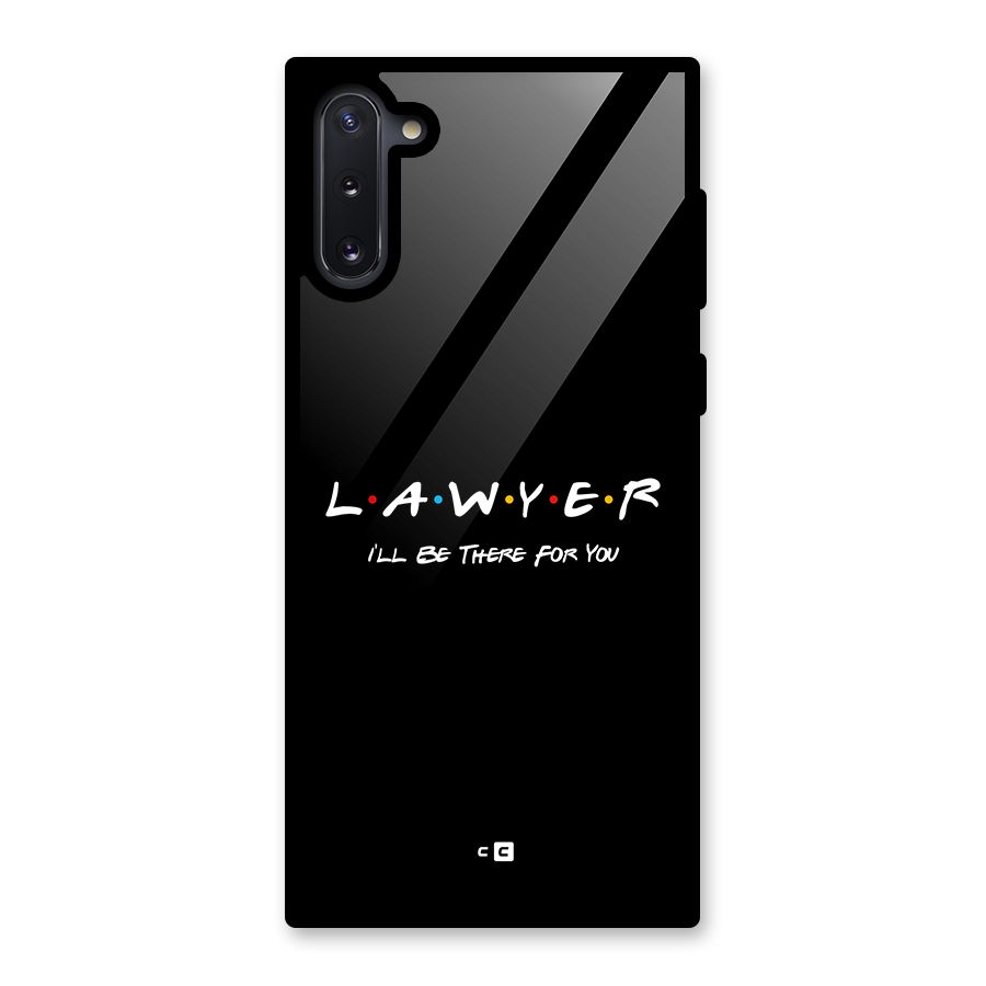 Lawyer For You Glass Back Case for Galaxy Note 10