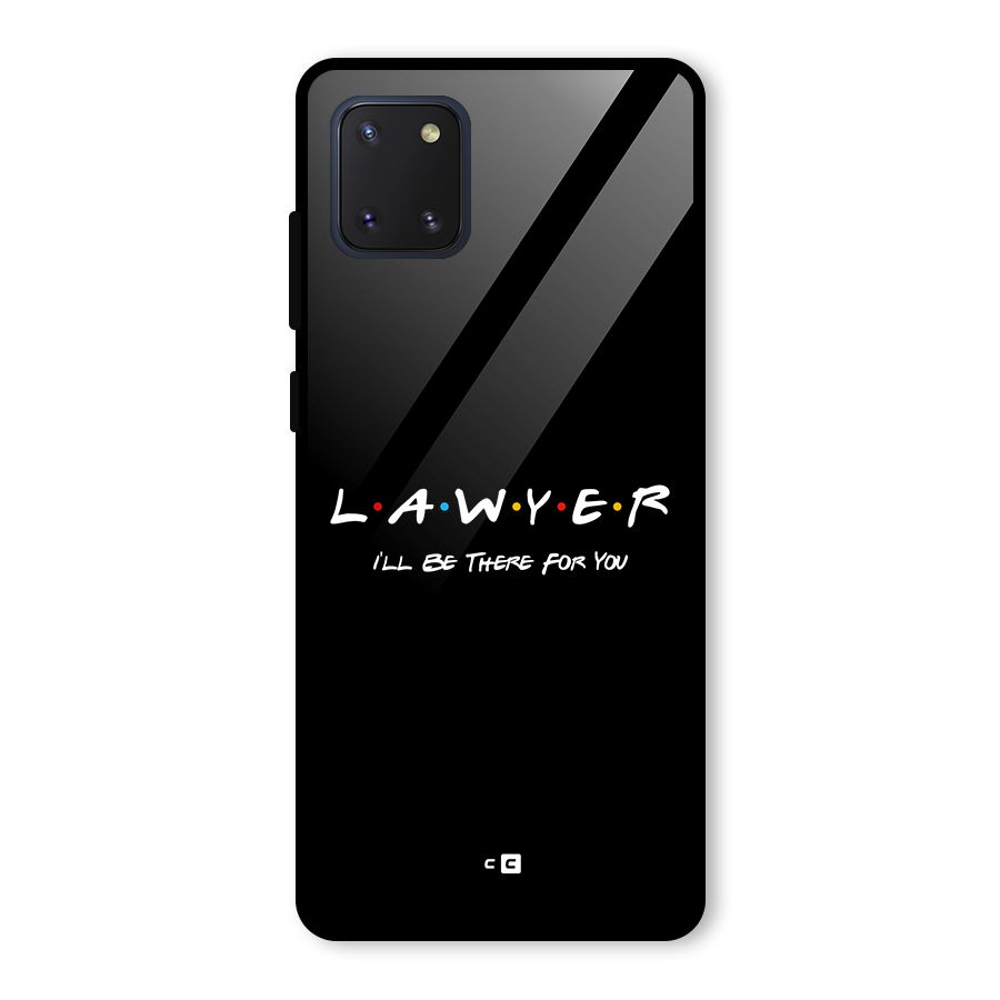 Lawyer For You Glass Back Case for Galaxy Note 10 Lite