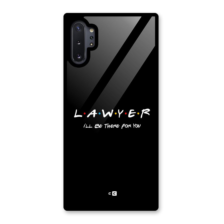 Lawyer For You Glass Back Case for Galaxy Note 10 Plus