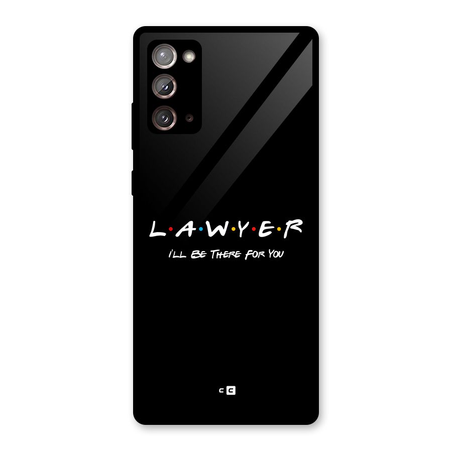 Lawyer For You Glass Back Case for Galaxy Note 20