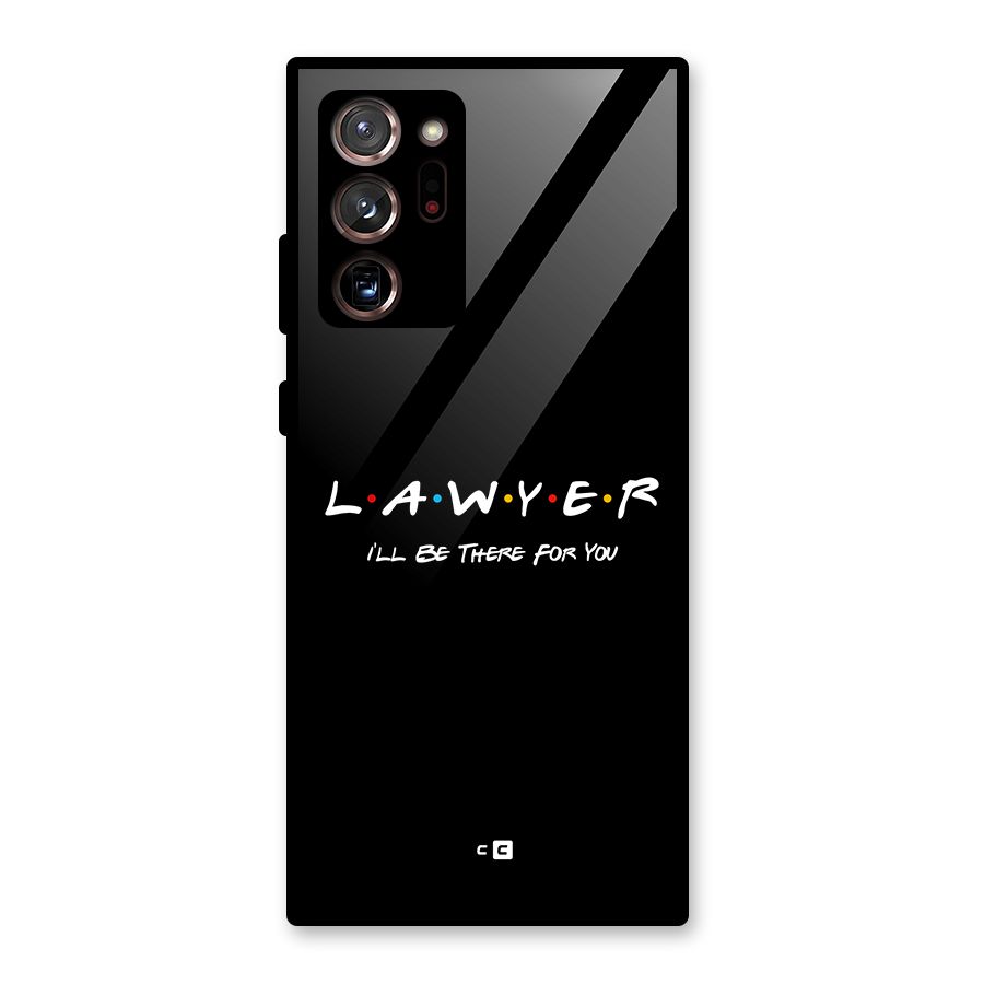Lawyer For You Glass Back Case for Galaxy Note 20 Ultra