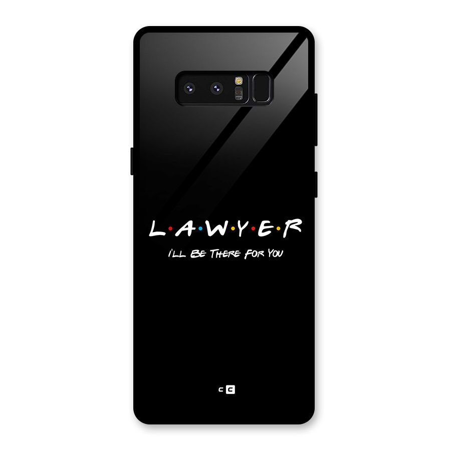 Lawyer For You Glass Back Case for Galaxy Note 8