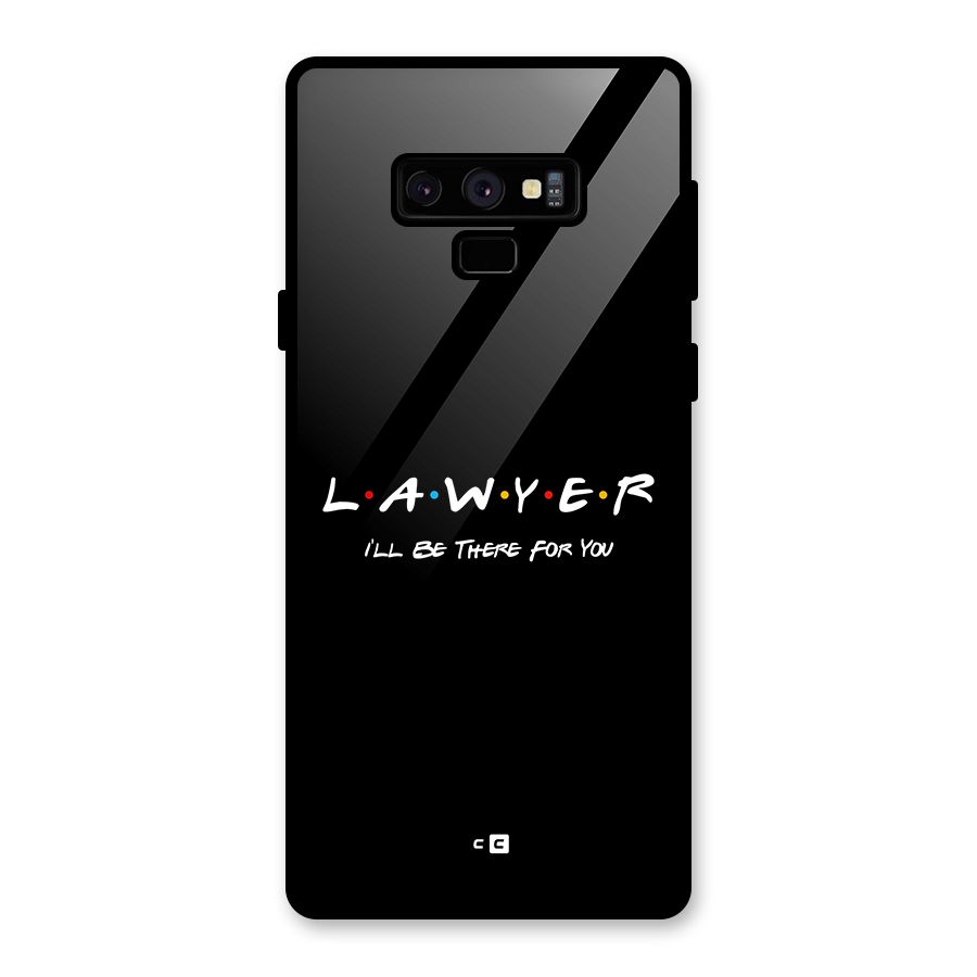 Lawyer For You Glass Back Case for Galaxy Note 9