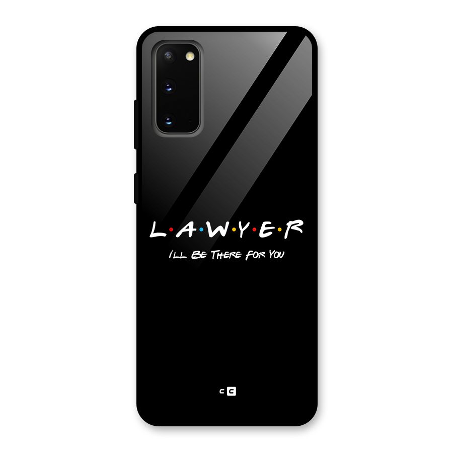 Lawyer For You Glass Back Case for Galaxy S20