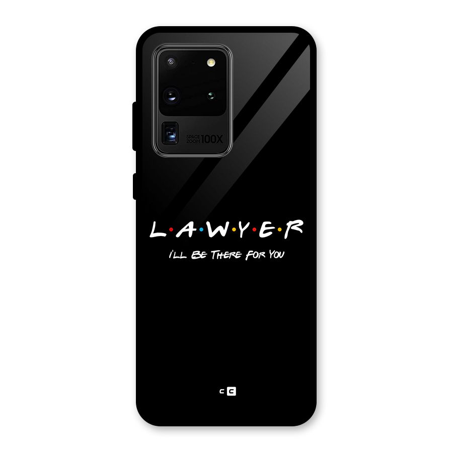 Lawyer For You Glass Back Case for Galaxy S20 Ultra