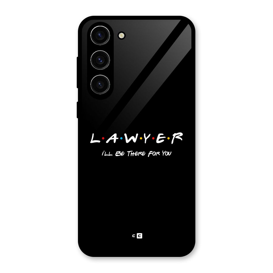 Lawyer For You Glass Back Case for Galaxy S23 Plus