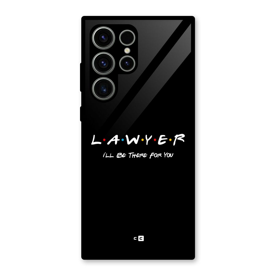 Lawyer For You Glass Back Case for Galaxy S23 Ultra