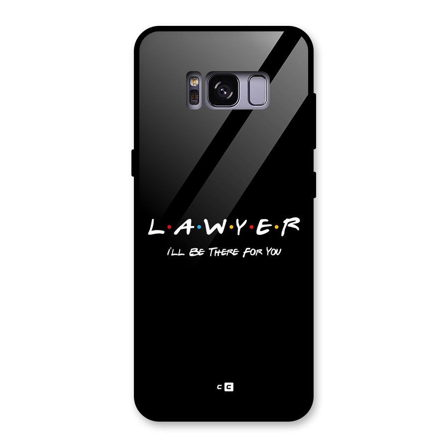 Lawyer For You Glass Back Case for Galaxy S8
