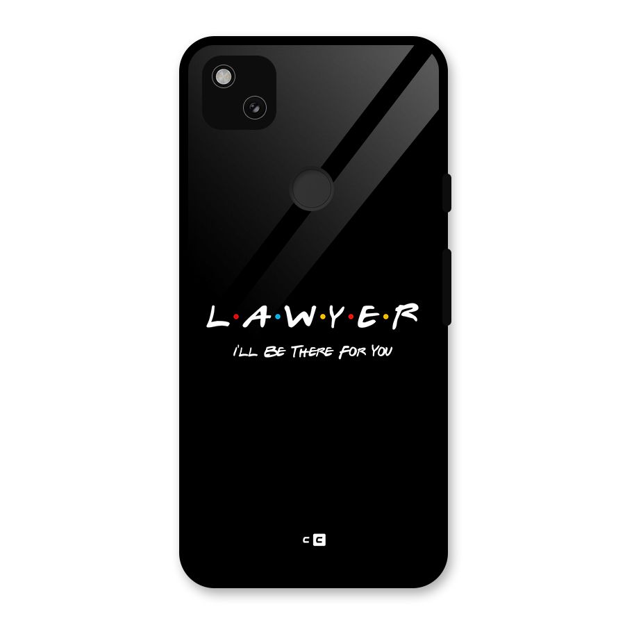 Lawyer For You Glass Back Case for Google Pixel 4a